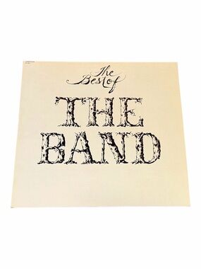 VINTAGE Capitol Records The BAND "THE BEST OF THE BAND" Vinyl Record.